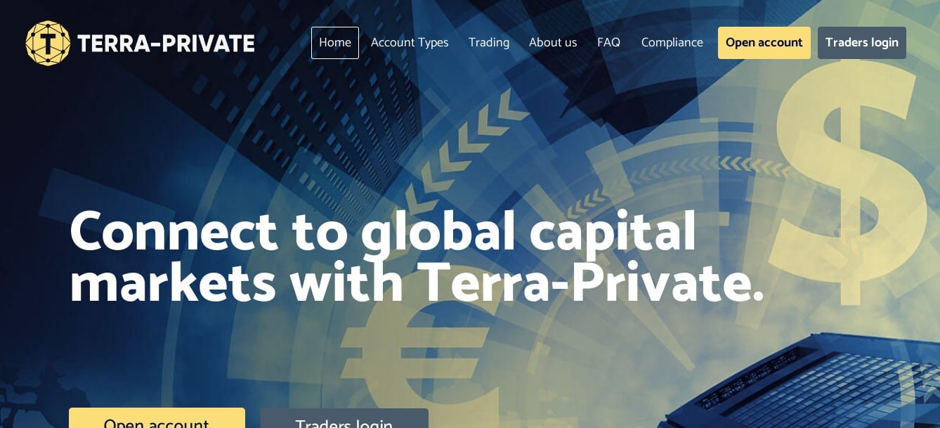 Terra Private website