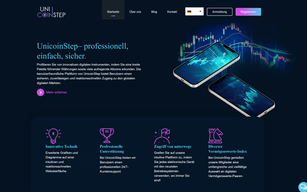 Quelle: UnicoinStep (UnicoinStep.com) Quelle: UnicoinStep (UnicoinStep.com)