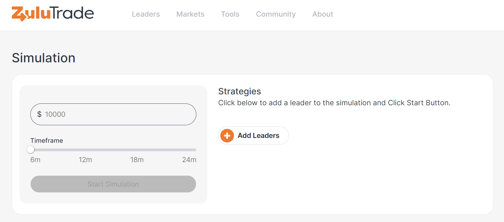 ZuluTrade trading simulation ZuluTrade trading simulation