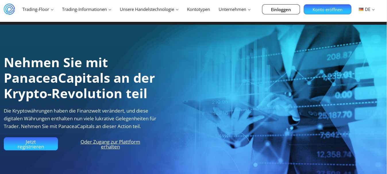 Panacea Capitals website Panacea Capitals website