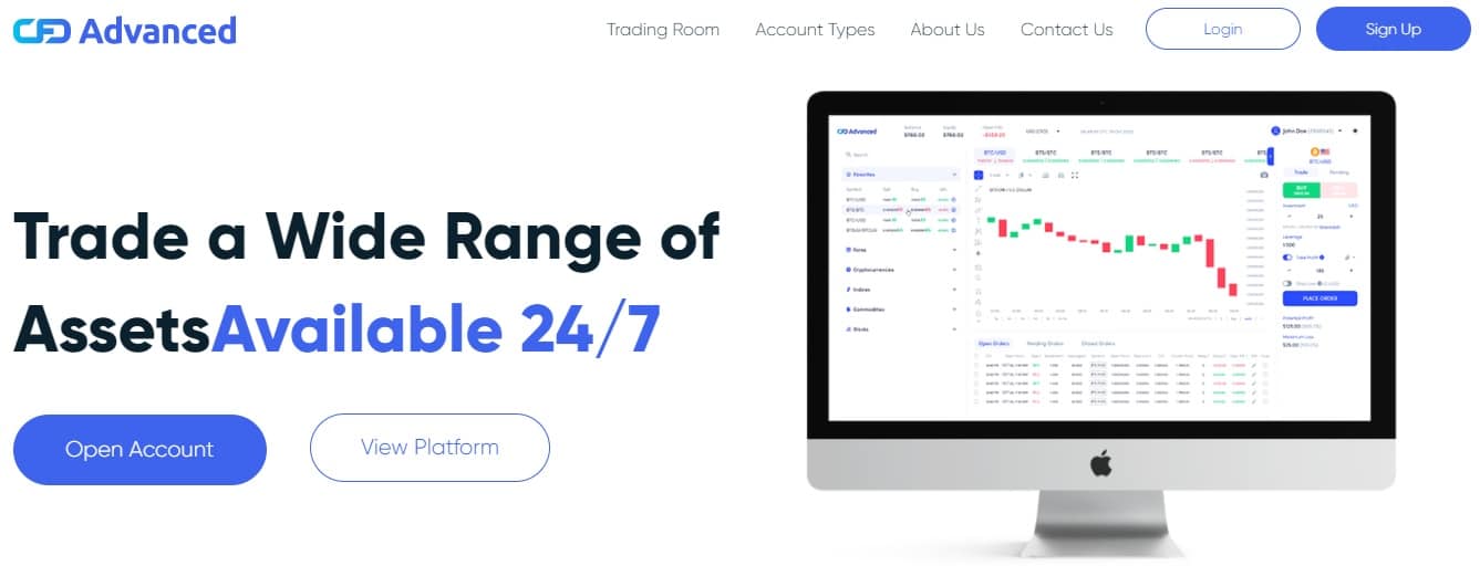 CFDAdvanced website