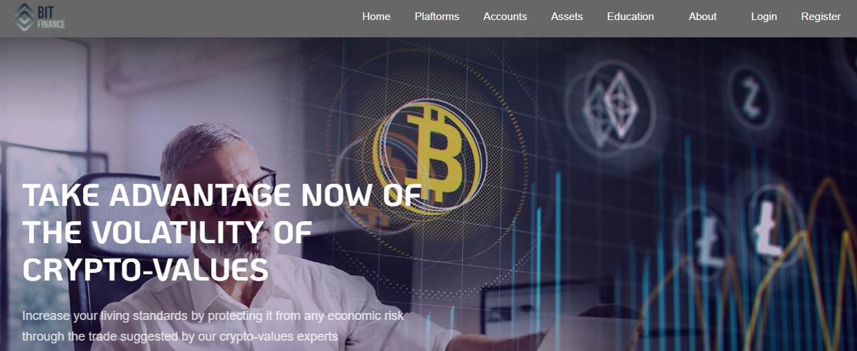 Bit-Finance website