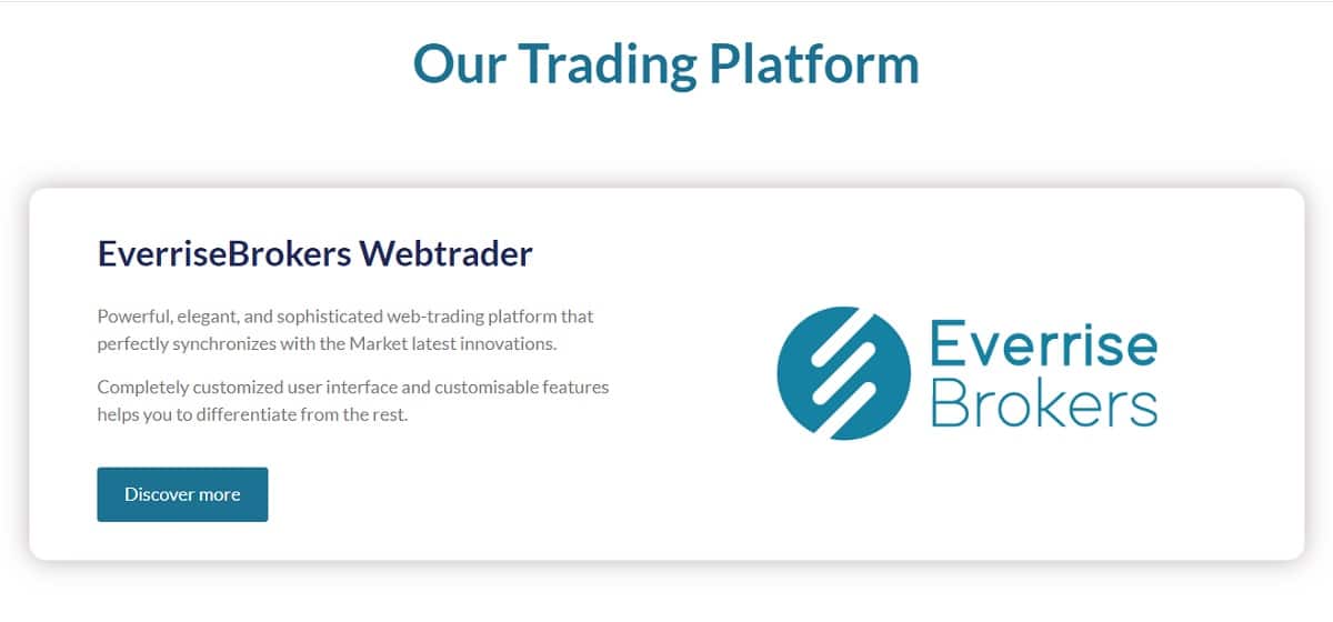Everrise Brokers trading platform