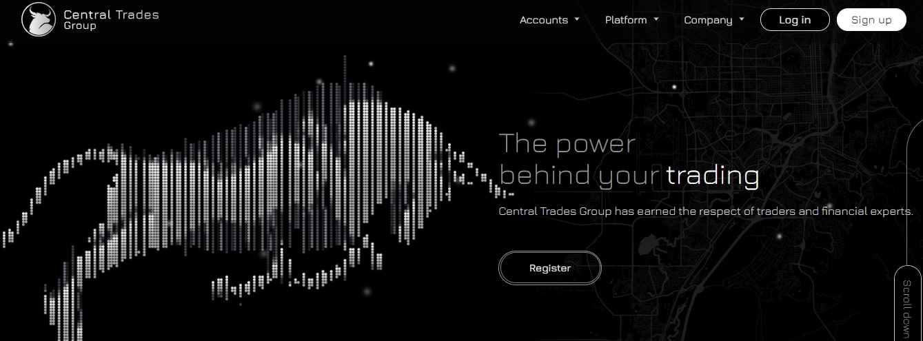 Central Trade website