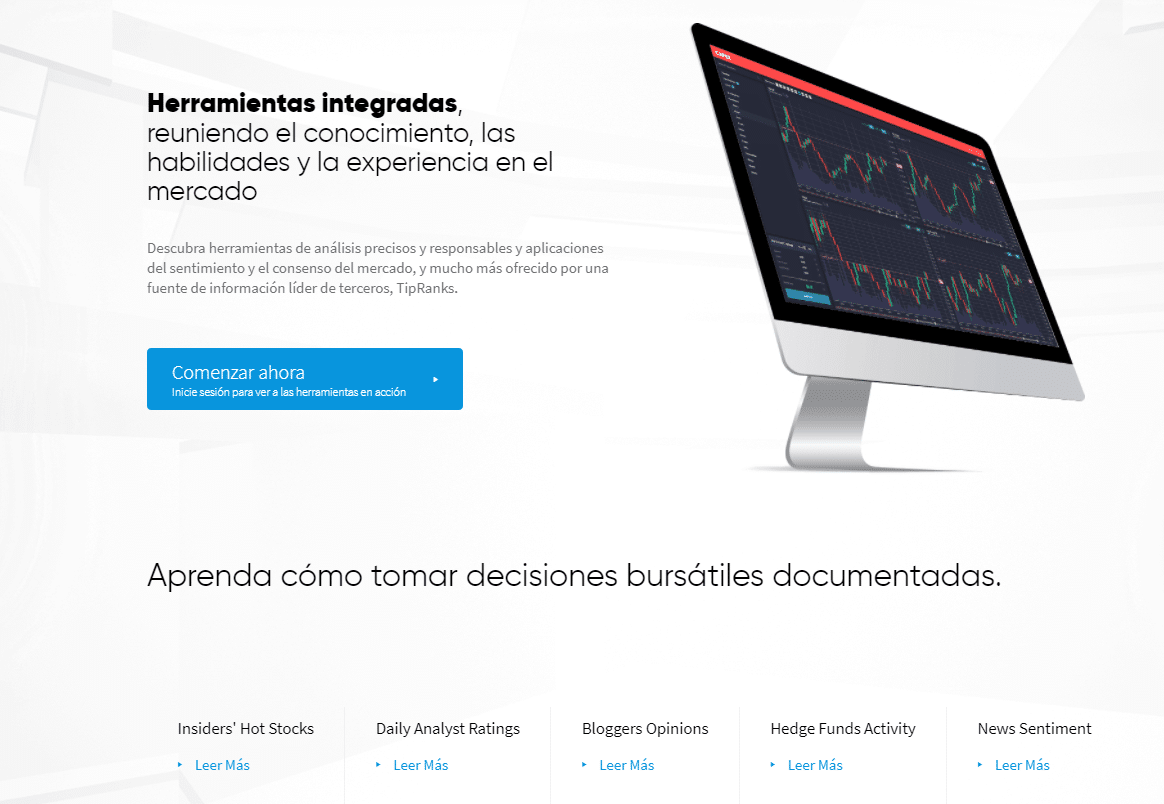 Herramientas integradas | CAPEX.com