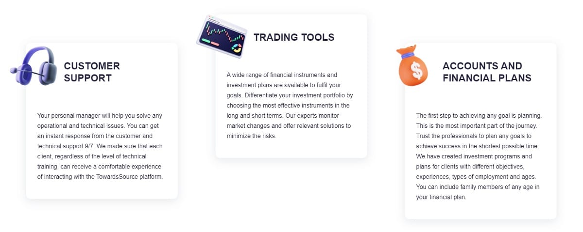 Towards Source Plateforme de trading