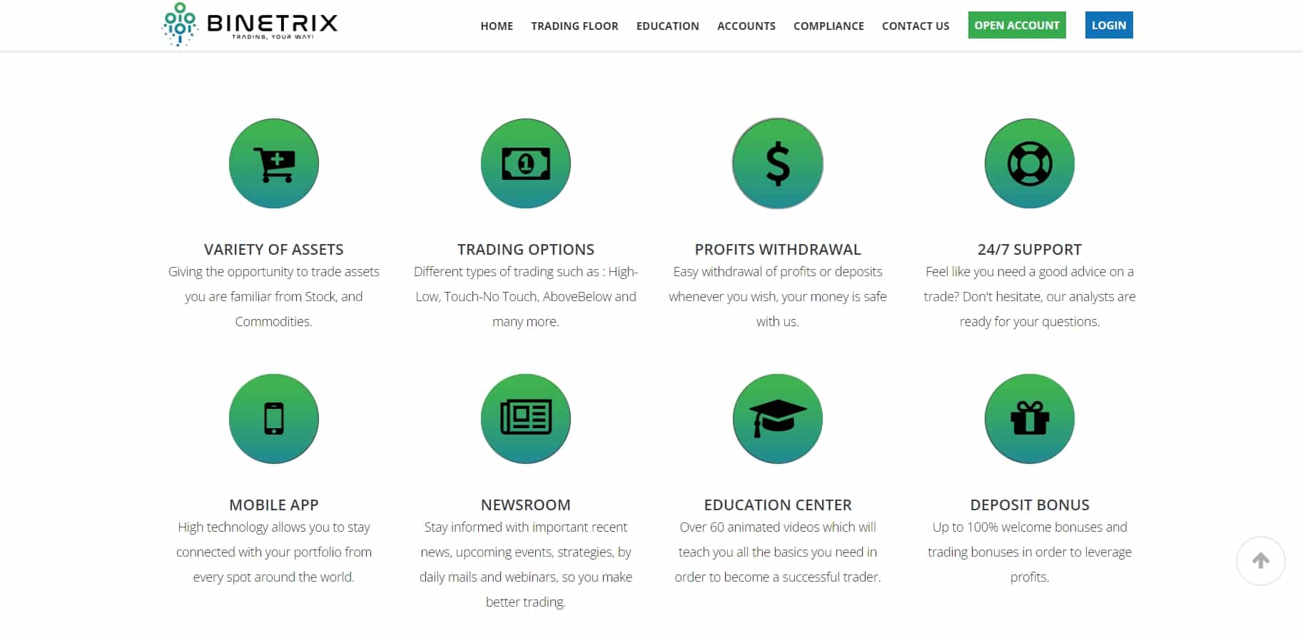 Binetrix website