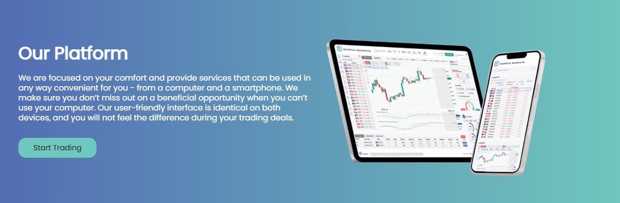 Gainfulmarkets trading platform