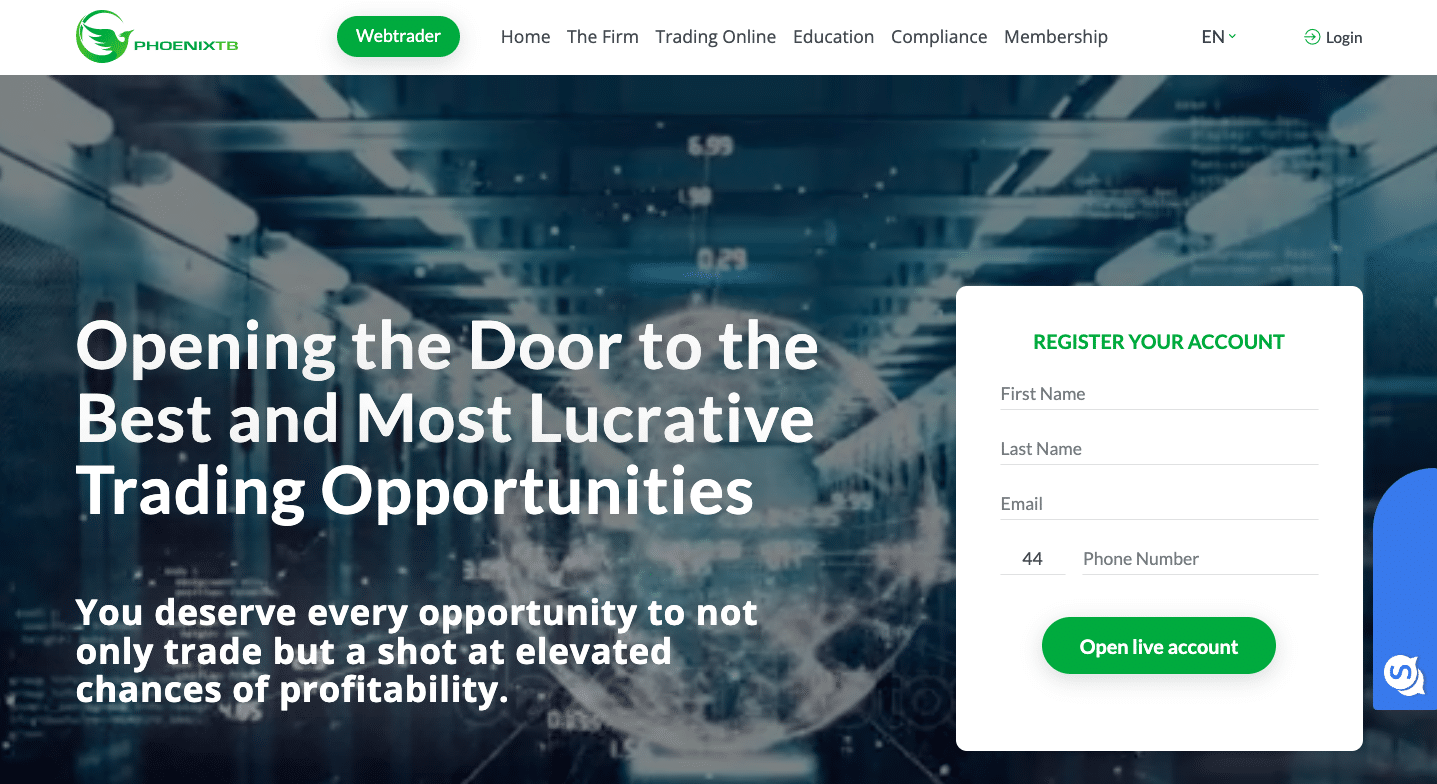 PhoenixTB trading platform