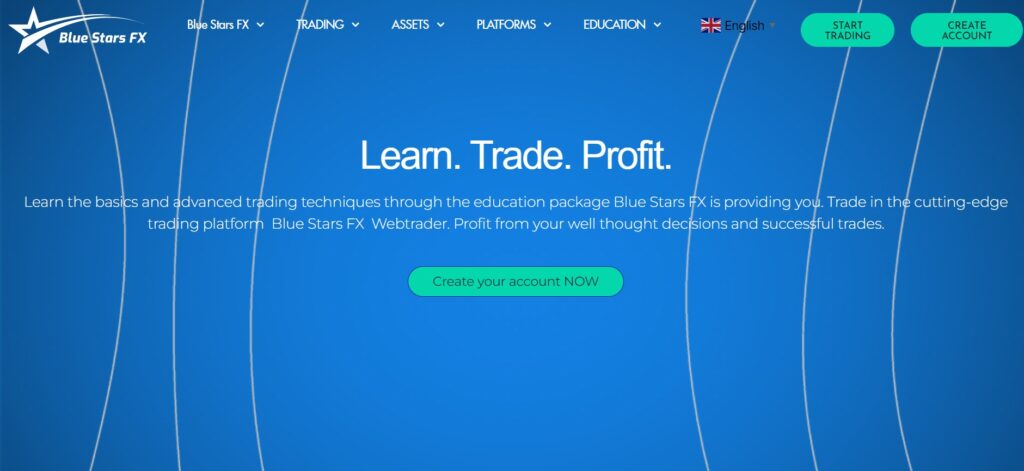 Blue Stars FX website Blue Stars FX website
