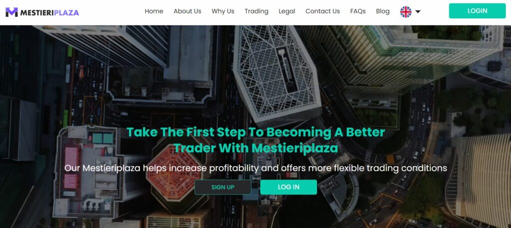 Mestieri Plaza website