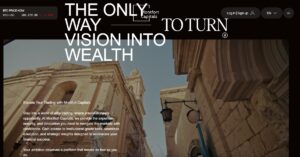 Montfrot Capitals home page screenshot