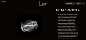 Montfrot Capitals trader page screenshot